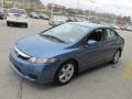 Atomic Blue Metallic 2011 Honda Civic LX-S Sedan Exterior