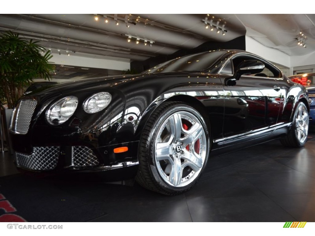 Black Crystal Metallic 2013 Bentley Continental GT Speed Exterior Photo #92813157