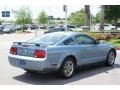 2005 Windveil Blue Metallic Ford Mustang V6 Premium Coupe  photo #8
