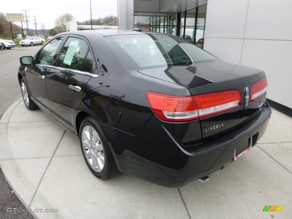 2012 MKZ AWD - Tuxedo Black Metallic / Dark Charcoal photo #3