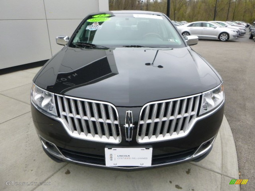 2012 MKZ AWD - Tuxedo Black Metallic / Dark Charcoal photo #8