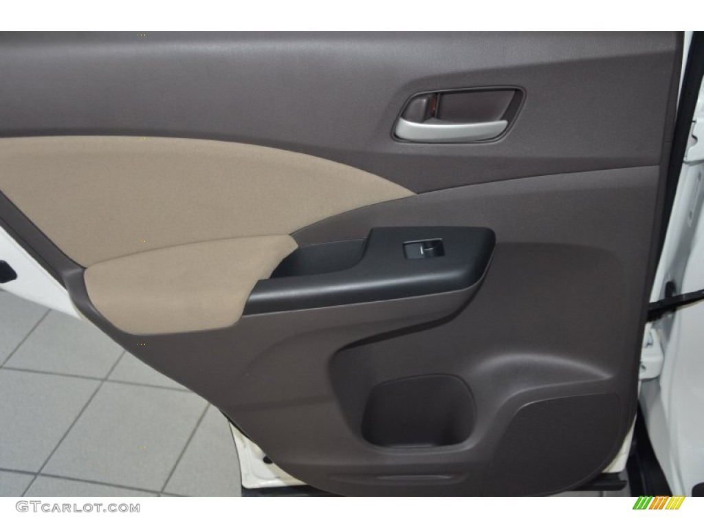 2014 CR-V EX AWD - White Diamond Pearl / Beige photo #19
