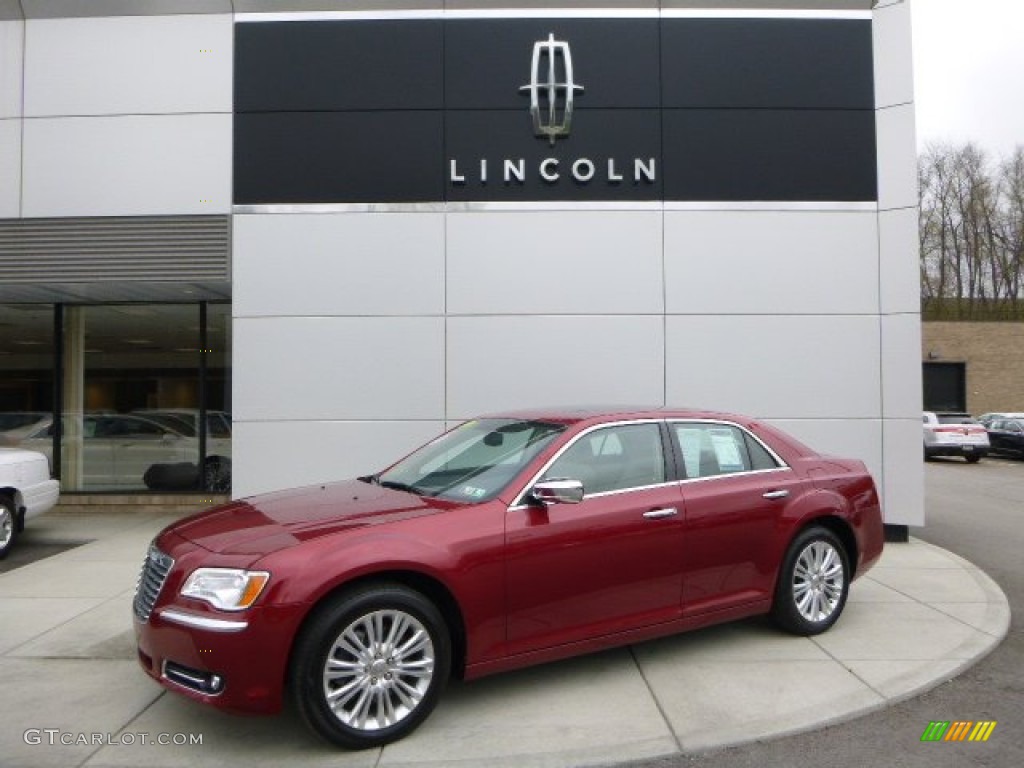 Deep Cherry Red Crystal Pearl Chrysler 300