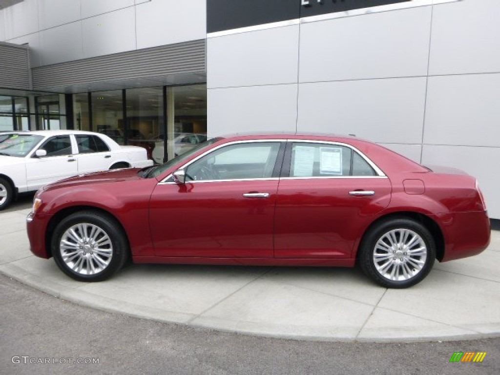 Deep Cherry Red Crystal Pearl 2012 Chrysler 300 Limited AWD Exterior Photo #92820384