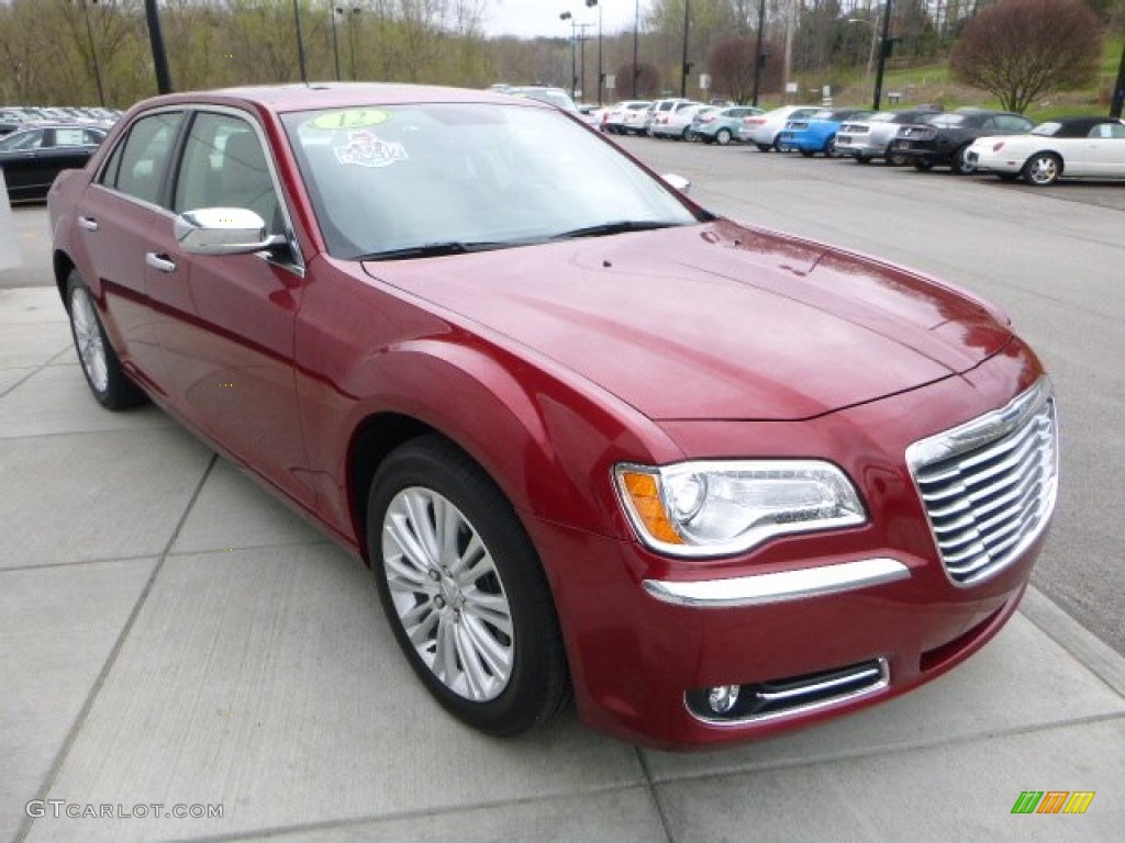 Deep Cherry Red Crystal Pearl 2012 Chrysler 300 Limited AWD Exterior Photo #92820484