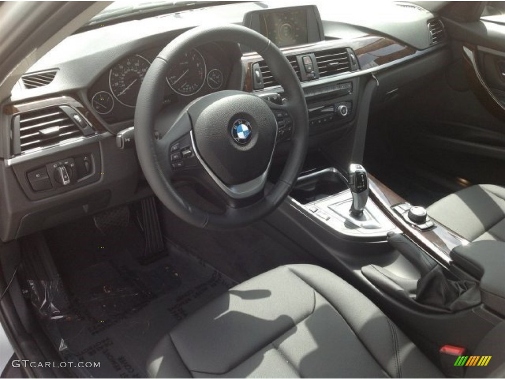 2014 3 Series 328i Sedan - Glacier Silver Metallic / Black photo #6