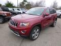 2014 Deep Cherry Red Crystal Pearl Jeep Grand Cherokee Limited 4x4  photo #2