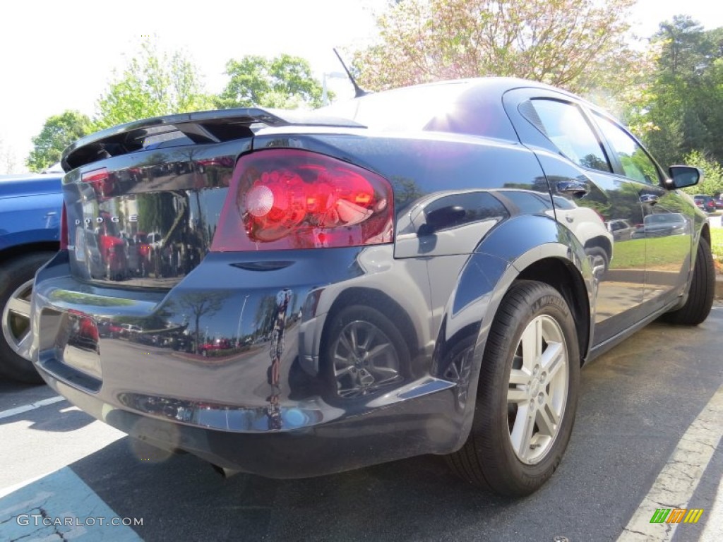 2014 Avenger SE - True Blue Pearl / Black photo #3