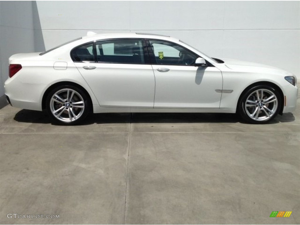 Alpine White 2014 BMW 7 Series 740Li Sedan Exterior Photo #92821758