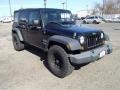 2008 Black Jeep Wrangler Unlimited X 4x4  photo #3