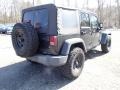 2008 Black Jeep Wrangler Unlimited X 4x4  photo #7