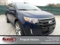 2012 Dark Blue Pearl Metallic Ford Edge Sport  photo #1