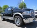 2014 Black Ram 1500 Laramie Crew Cab  photo #4