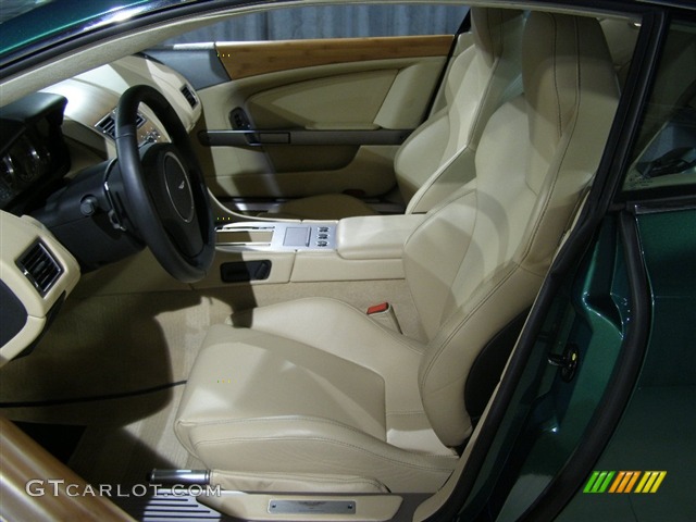 2005 DB9 Coupe - Green / Beige photo #6