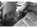 Black Valcona leather with diamond stitching Rear Seat Photo for 2013 Audi S7 #92824272