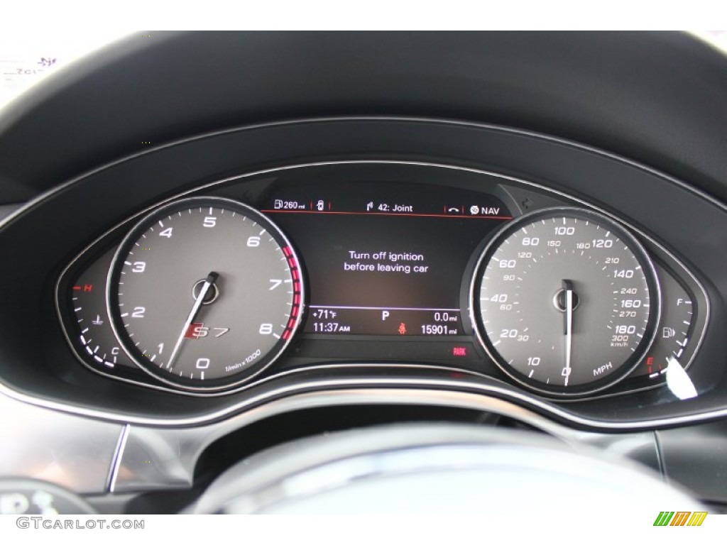 2013 Audi S7 4.0 TFSI quattro Gauges Photo #92824509