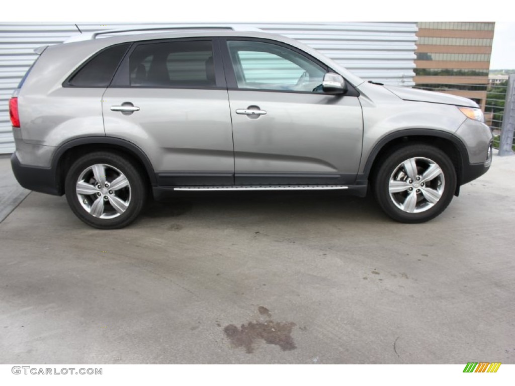 2012 Sorento EX - Titanium Silver / Black photo #9