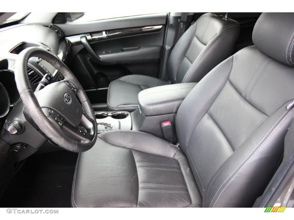 2012 Sorento EX - Titanium Silver / Black photo #15