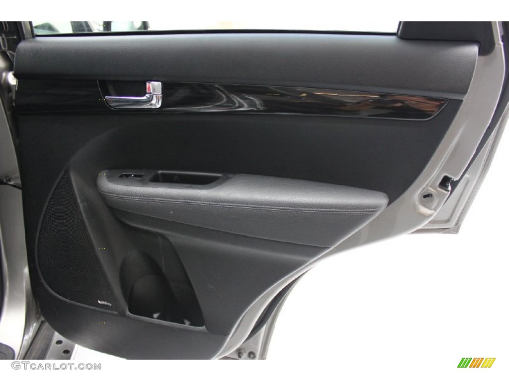 2012 Sorento EX - Titanium Silver / Black photo #36