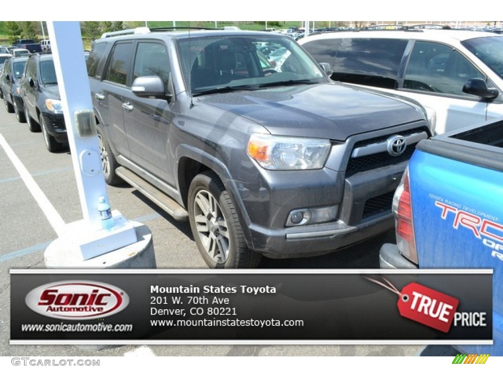 2011 4Runner Limited 4x4 - Magnetic Gray Metallic / Black Leather photo #1