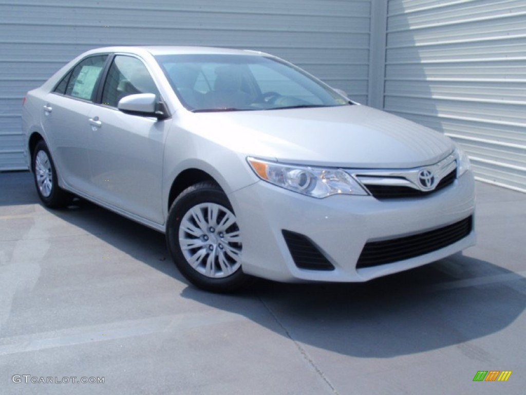 2014 Camry LE - Classic Silver Metallic / Ash photo #1