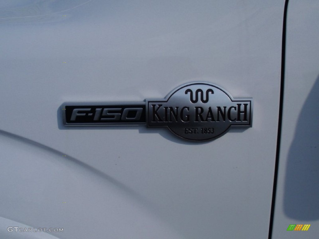 2014 F150 King Ranch SuperCrew - Oxford White / King Ranch Chaparral/Pale Adobe photo #13