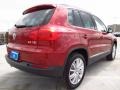 2014 Wild Cherry Metallic Volkswagen Tiguan SE  photo #6