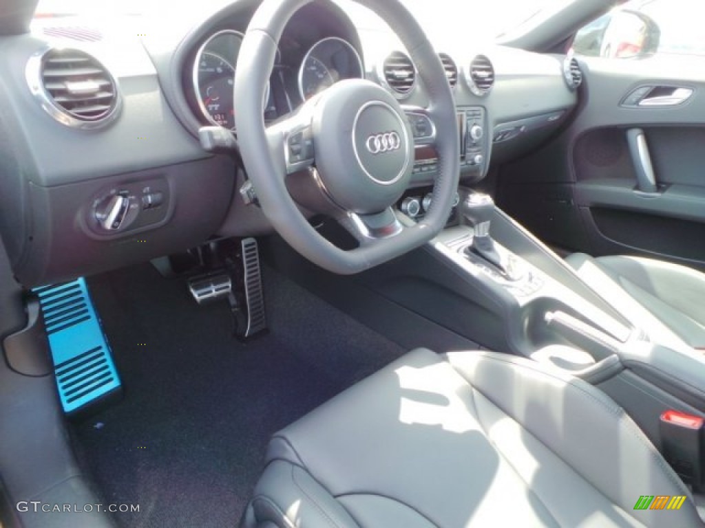 Black Interior 2015 Audi TT 2.0T quattro Coupe Photo #92836637