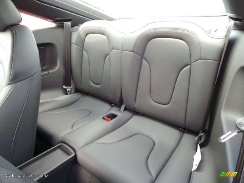 2015 Audi TT 2.0T quattro Coupe Rear Seat Photos