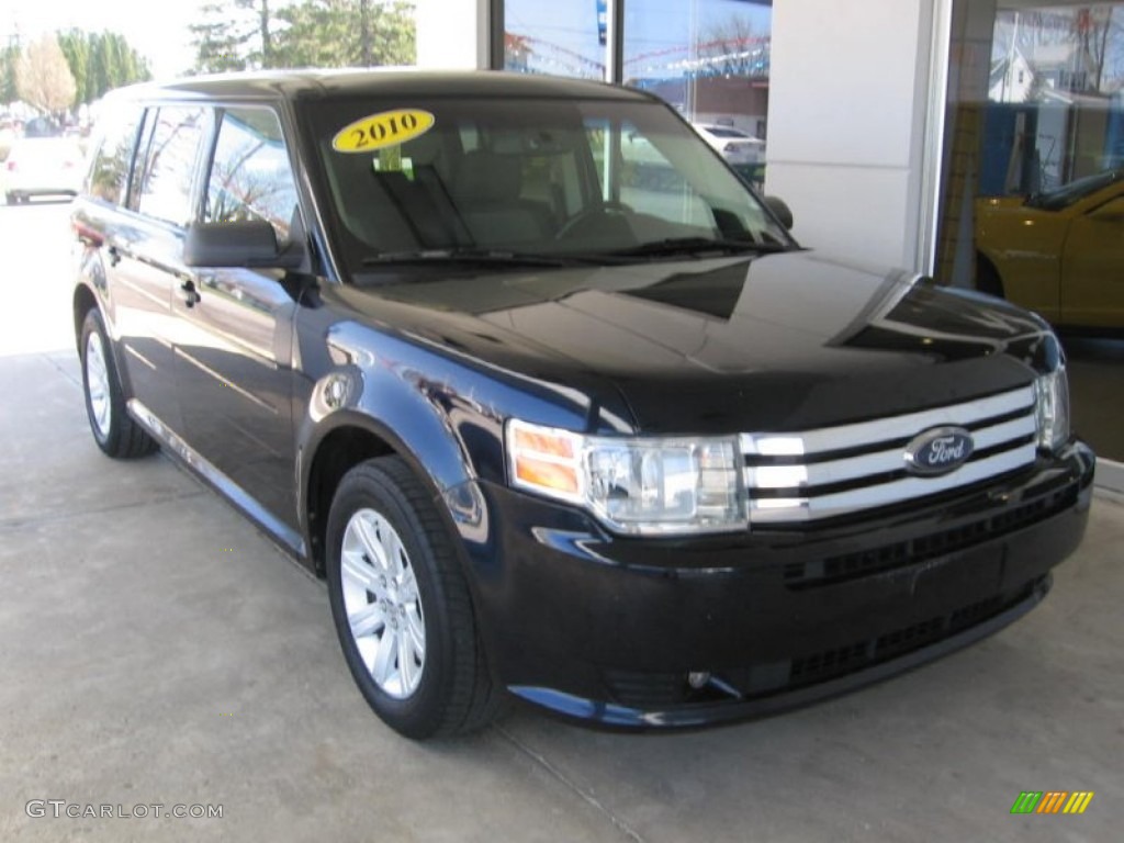 2010 Flex SE - Dark Ink Blue Metallic / Charcoal Black photo #1