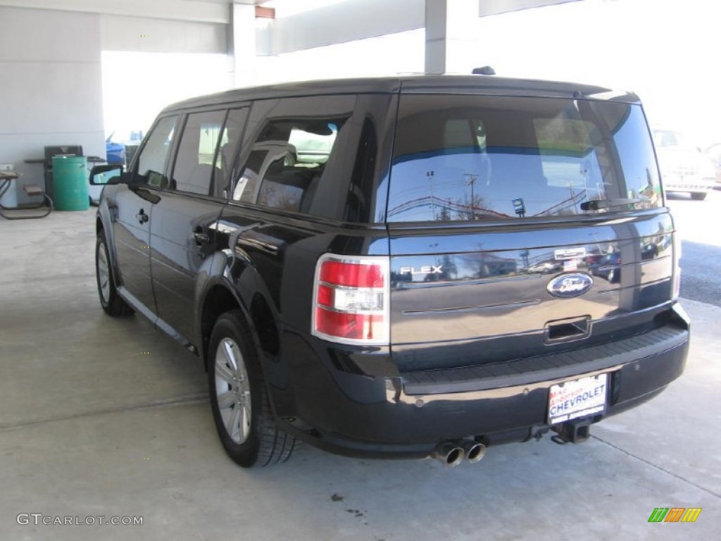 2010 Flex SE - Dark Ink Blue Metallic / Charcoal Black photo #3