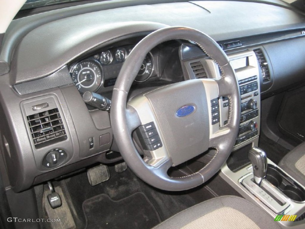 2010 Flex SE - Dark Ink Blue Metallic / Charcoal Black photo #6