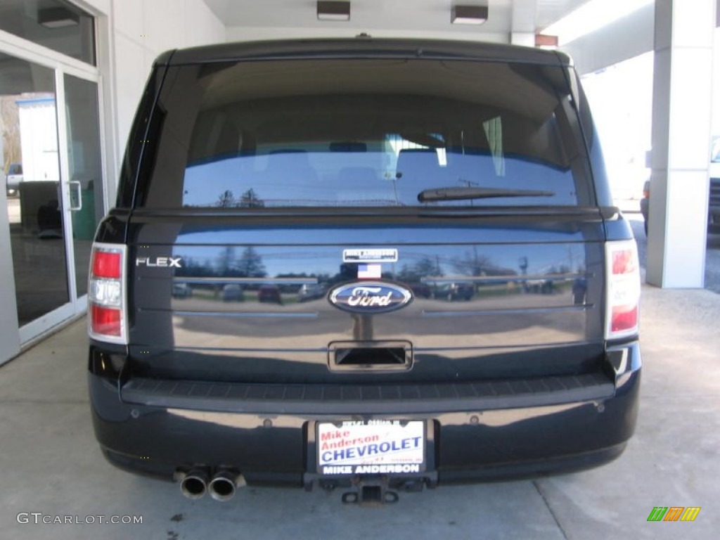 2010 Flex SE - Dark Ink Blue Metallic / Charcoal Black photo #20