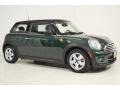 2011 British Racing Green II Mini Cooper Hardtop  photo #2