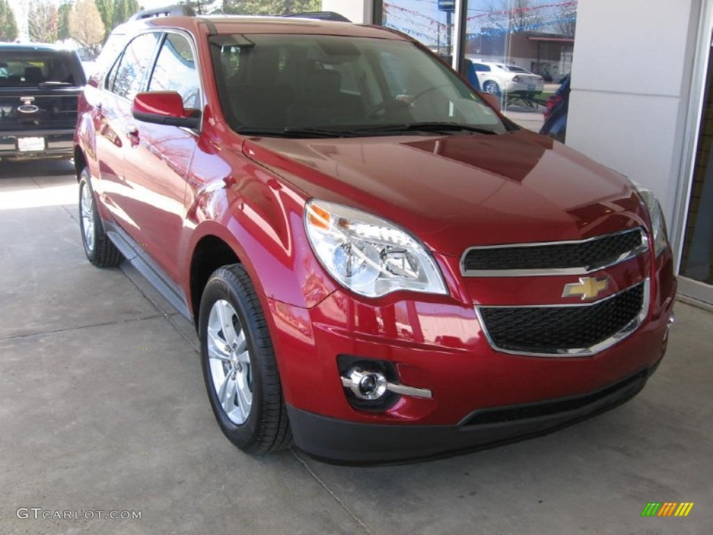 Crystal Red Tintcoat 2014 Chevrolet Equinox LT Exterior Photo #92840039