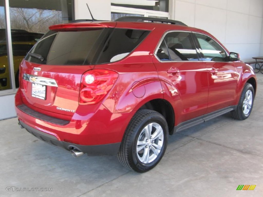 2014 Equinox LT - Crystal Red Tintcoat / Jet Black photo #17