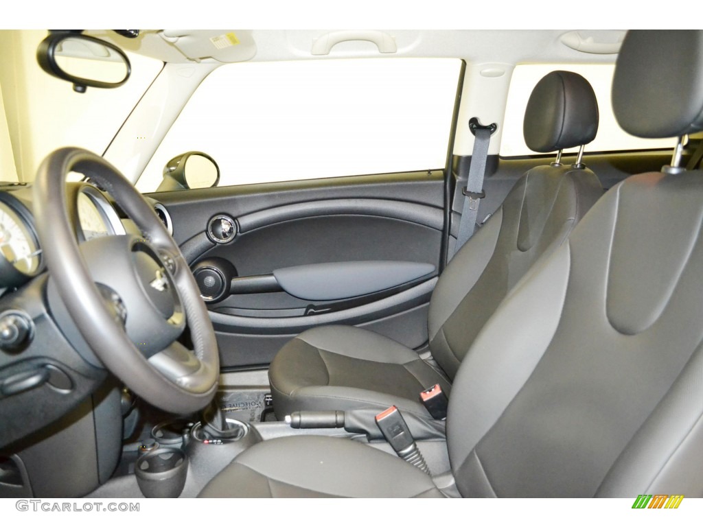 2011 Cooper Hardtop - British Racing Green II / Carbon Black photo #13