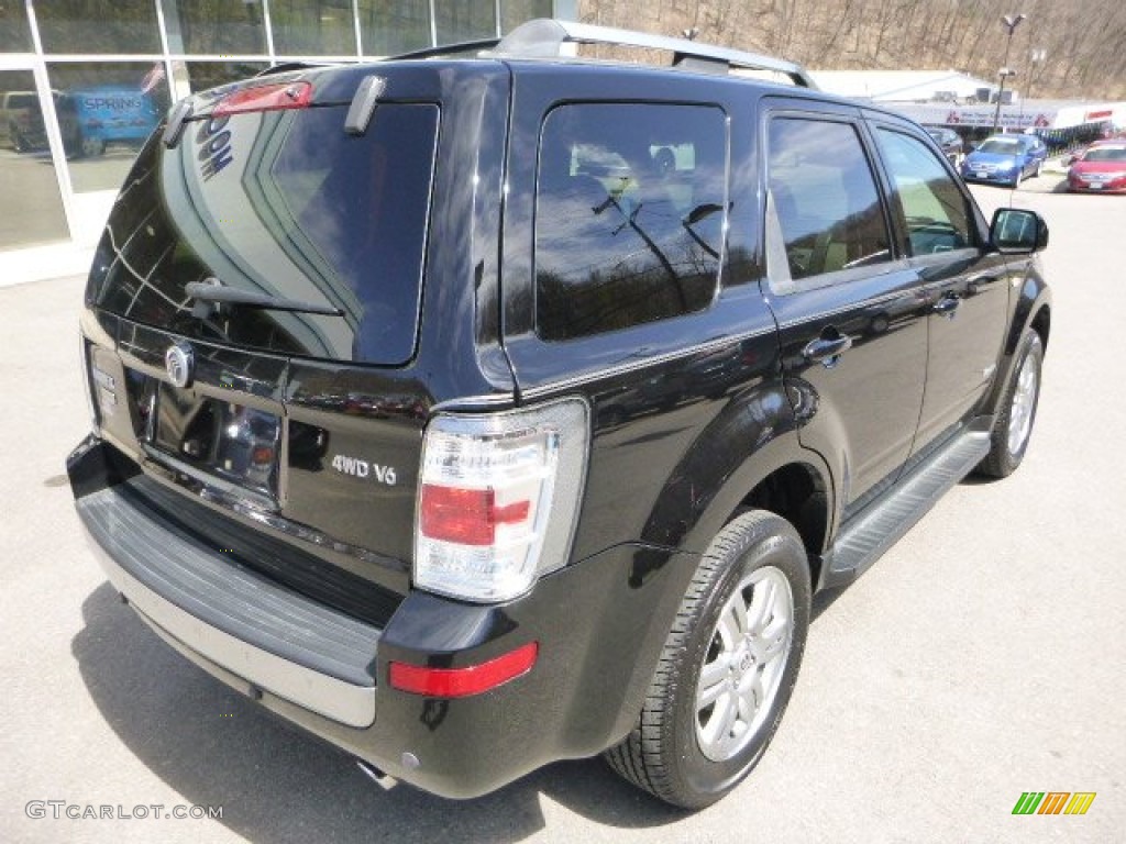 2008 Mariner V6 Premier 4WD - Black / Black photo #2