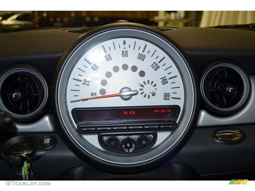 2011 Cooper Hardtop - British Racing Green II / Carbon Black photo #21