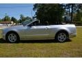 2014 Ingot Silver Ford Mustang V6 Convertible  photo #10