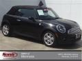 2011 Midnight Black Metallic Mini Cooper Convertible  photo #1