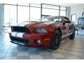 Ruby Red 2014 Ford Mustang Shelby GT500 SVT Performance Package Coupe Exterior