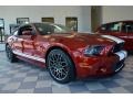 Ruby Red 2014 Ford Mustang Shelby GT500 SVT Performance Package Coupe Exterior