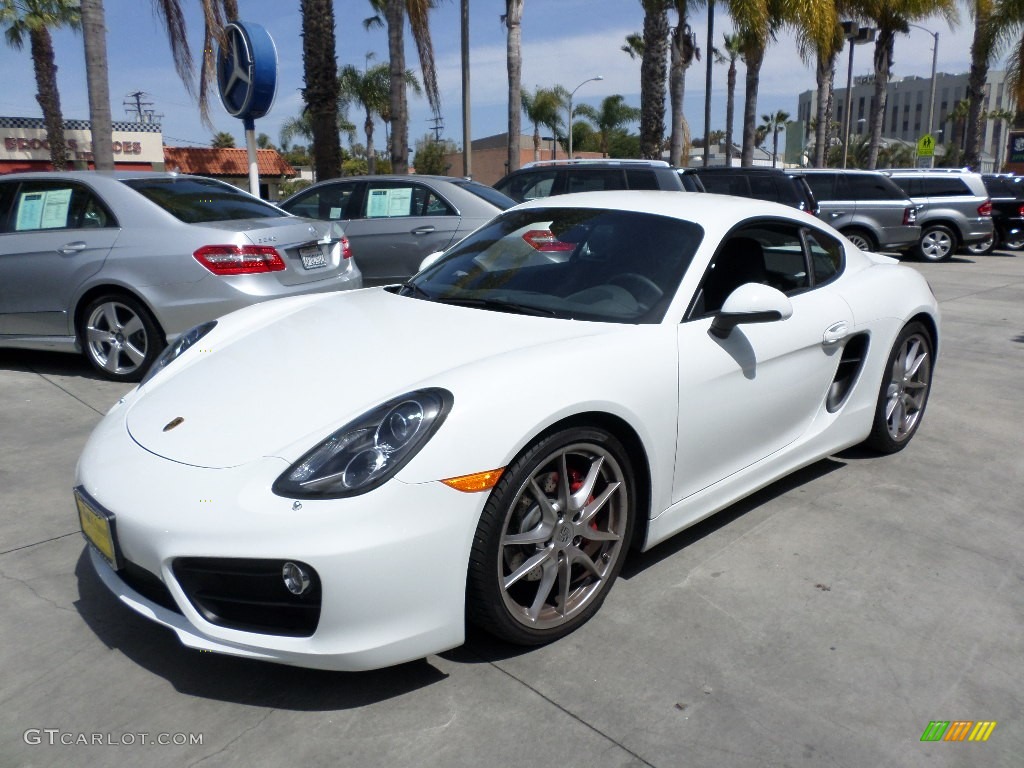 White 2014 Porsche Cayman S Exterior Photo #92841791