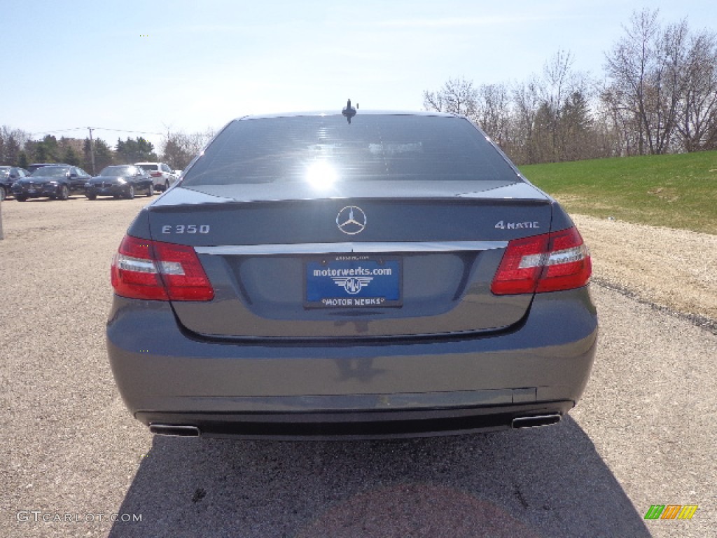 2012 E 350 4Matic Sedan - Steel Grey Metallic / Ash/Black photo #6