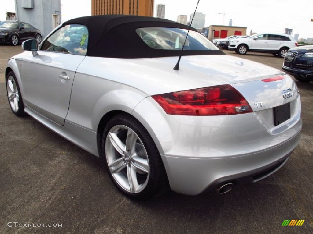 Ice Silver Metallic 2015 Audi TT 2.0T quattro Roadster Exterior Photo #92843723