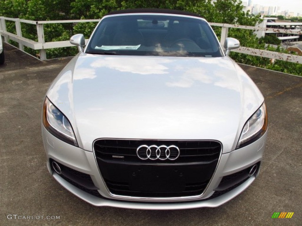 Ice Silver Metallic 2015 Audi TT 2.0T quattro Roadster Exterior Photo #92843771