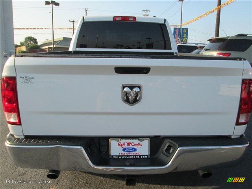 2011 Ram 1500 ST Quad Cab - Bright White / Dark Slate Gray/Medium Graystone photo #5