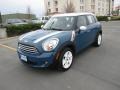 2011 Surf Blue Mini Cooper Countryman  photo #2