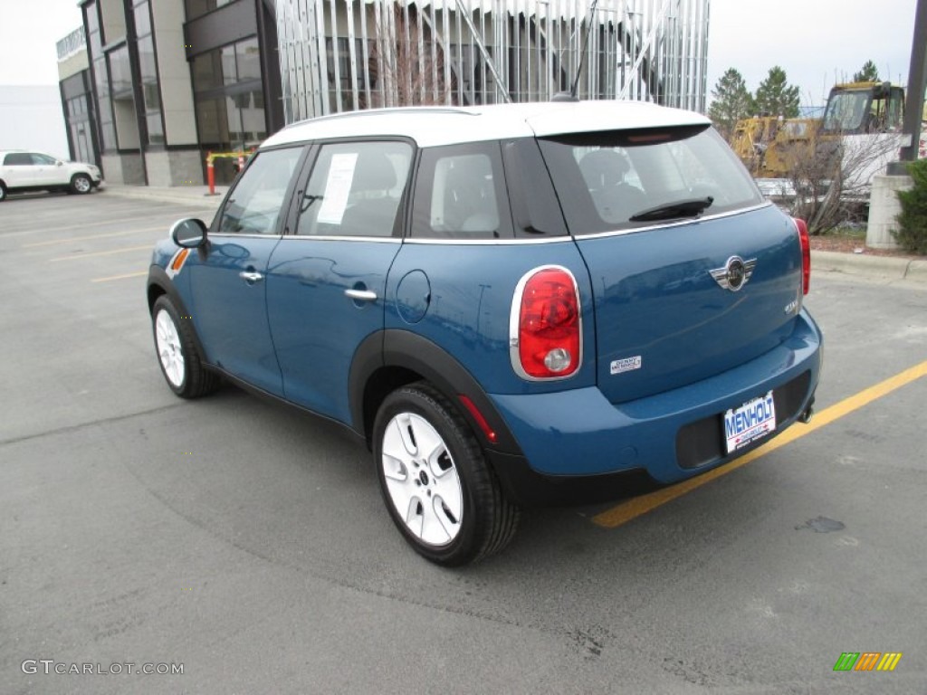 2011 Cooper Countryman - Surf Blue / Carbon Black photo #4